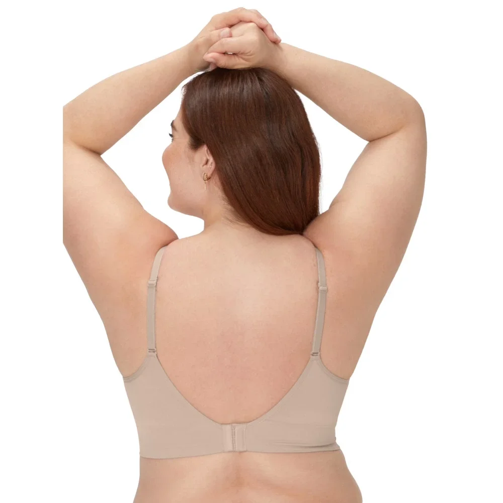 Maidenform Pure Comfort Natural Lift Wireless Bra XL Evening Blush DM2316